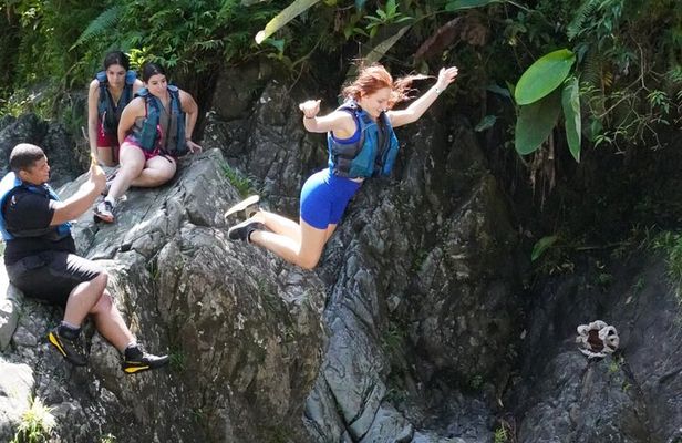 El Yunque's Famous Natural Waterslide from SanJuan