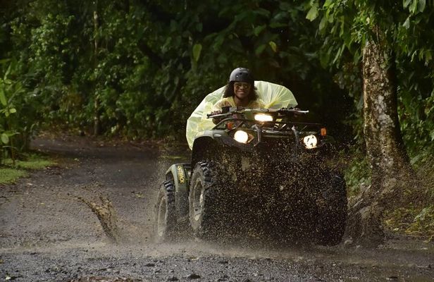 Pure Trek Canyoning and ATV Adventure in La Fortuna with Lunch