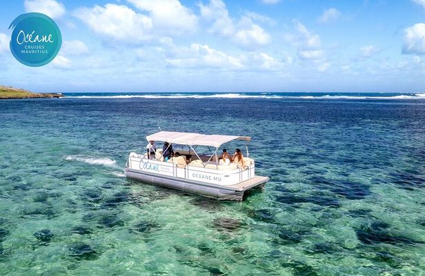 5 Islands Tour: New OCÉANE Private Pontoon Boat cruise