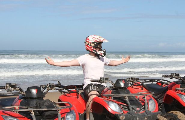 Quad Biking on the Beach and Forest Dunes with Pickup from Agadir