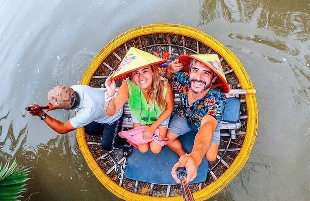  Hoi An Basket Boat Riding and Cooking Class Tour