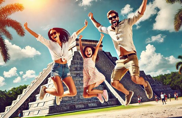 Chichén Itzá tour + Cenotes Xkeken & Samula + Zipline and more!