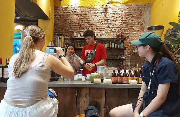 Hanoi Street Food Tour with egg coffee making