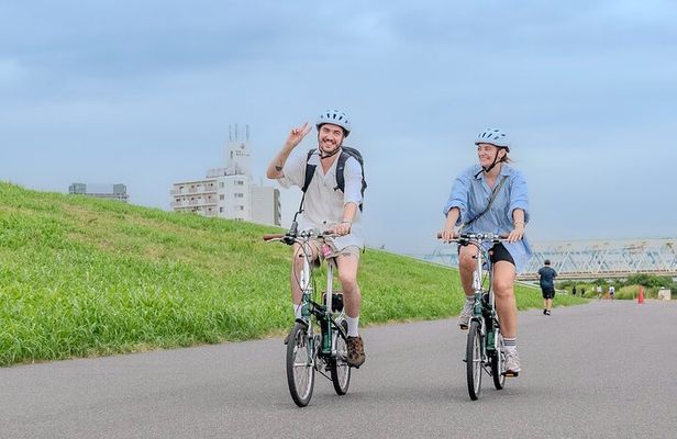 Tokyo Non-Touristy Local Private E-bike Cycling Tour from Asakusa
