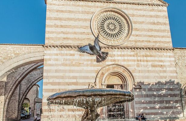 Assisi Walking Tour by Local Guide with St. Francis Basilica