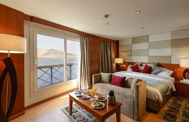 4 Days 3 Nights Nile Cruise, Hot Air Balloon from Aswan to Luxor