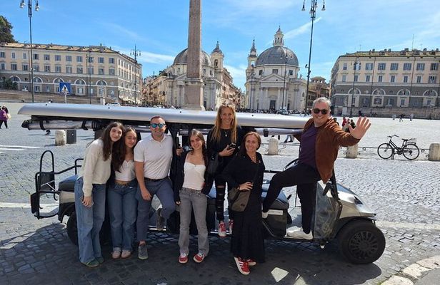 Rome’s Highlights on a Golf Cart Tour