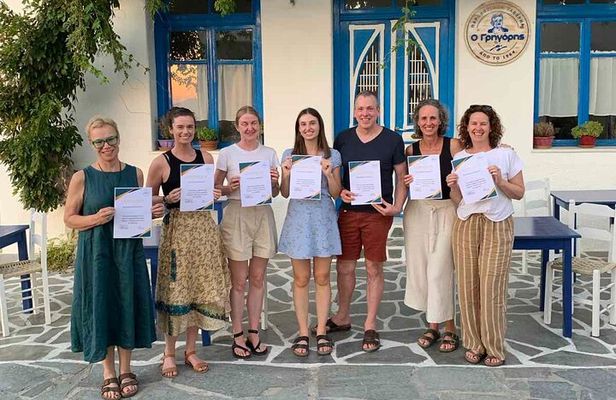 Kourounochori, Naxos : Gregory's Traditional Cooking Class 