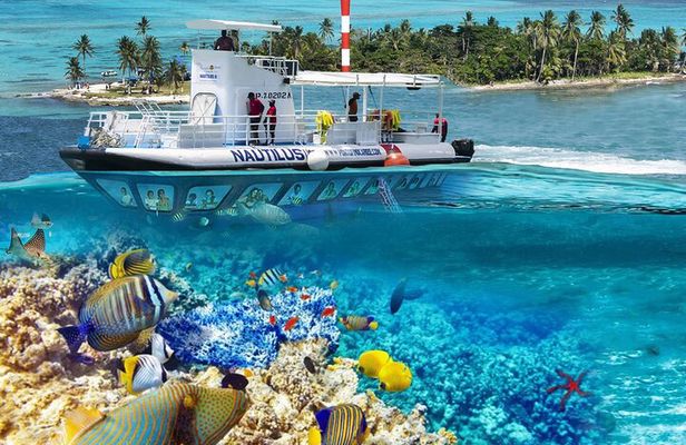 San Andreas Private Underwater Tour with Glass Bottom
