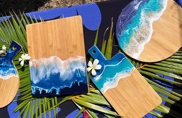 Make your own Maui Souvenir/Ocean resin class