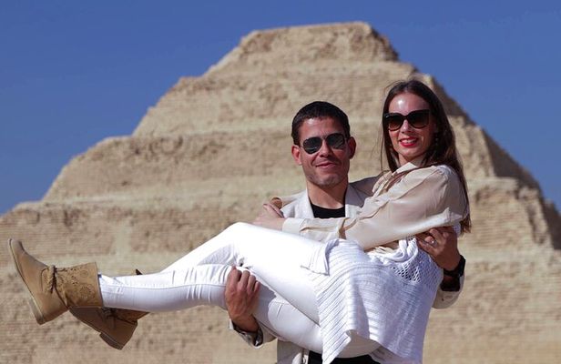 Pyramids, Memphis, Sakkara day trip at no extra cost.