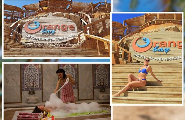 Orange Island Snorkeling Trip with Turkish Bath & Lunch- Hurghada