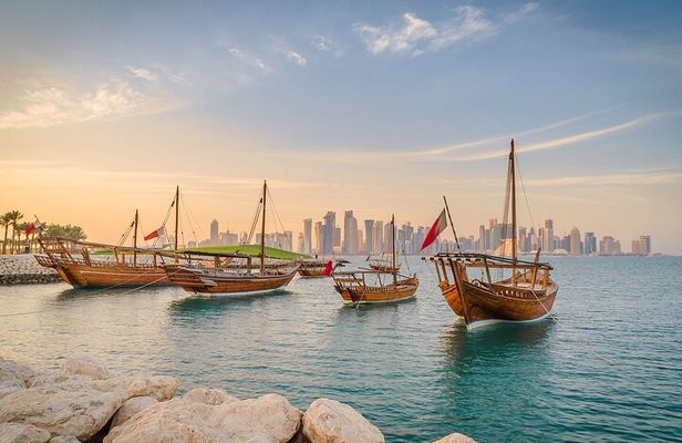 Private Doha City Tour and Dhow Boat Ride with Transfer