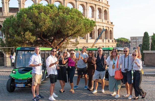 City Highlights Golf Cart Tour in Rome