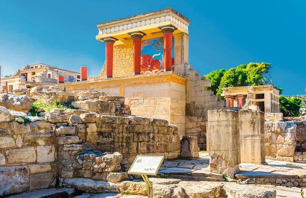 Knossos Palace and Archaeological Museum from Heraklion Cruise Pt