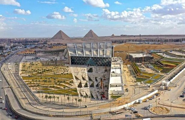 Full Day Pyramids of Giza, Sphinx and Grand Egyptian Museum GEM