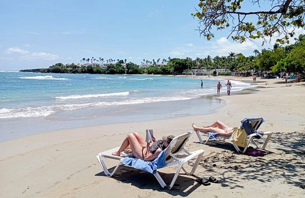 7 Damajaguas Water Falls and Amber Cove Beach with Locale Food