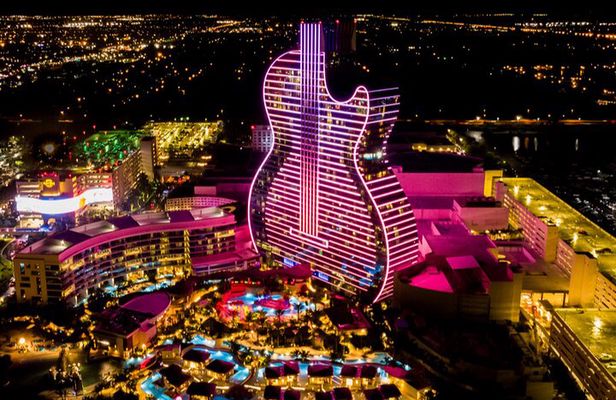 Guitar Hotel or Miami Dolphins Stadium Helicopter Tour