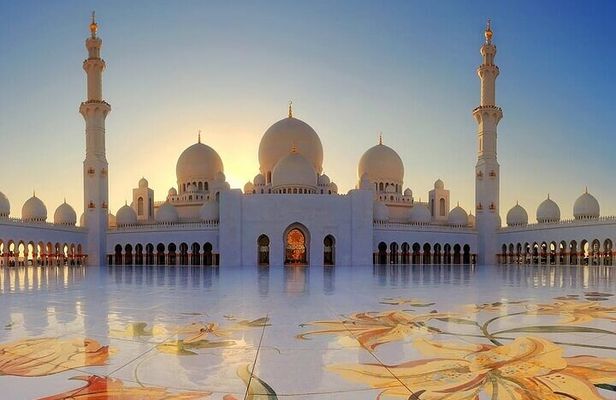 Shaikh Zayed Grand Mosque Abu-Dhabi Tour pickup From Dubai