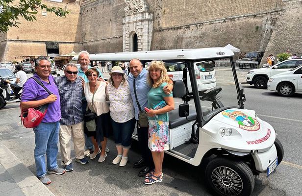 Rome Private Golf Cart tour of Catacomb and Ancient Appian Way