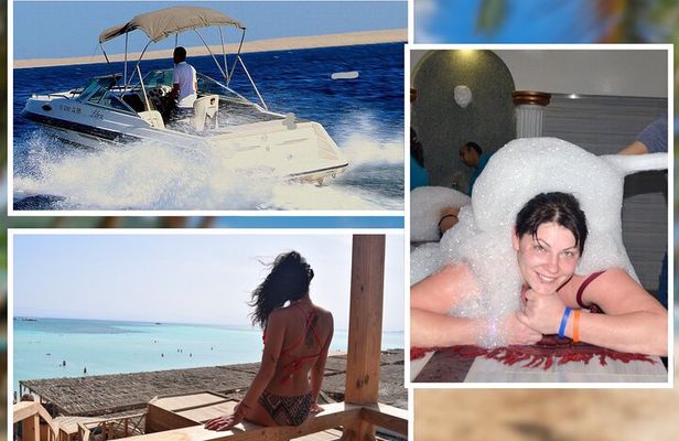 Thrill & Chill Speedboat to Orange Island & Turkish Bath-Hurghada