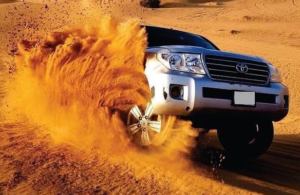 Desert Safari in a Private 4x4 Vehicle, Dune bashing, Camel Ride