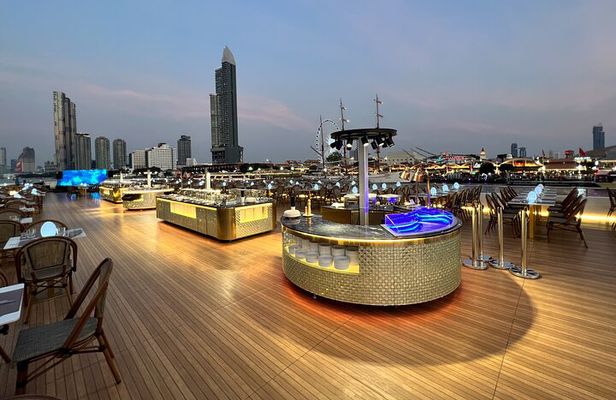 Romantic Sunset The Planet Cruise with Bangkok Night Views