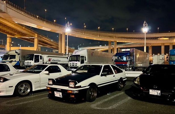 Tokyo JDM Car Meet Experience in Daikoku PA