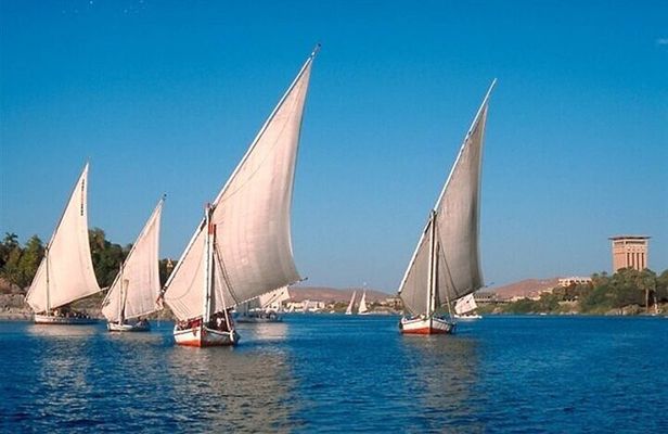 From Luxor : Felucca Ride and Banana Island