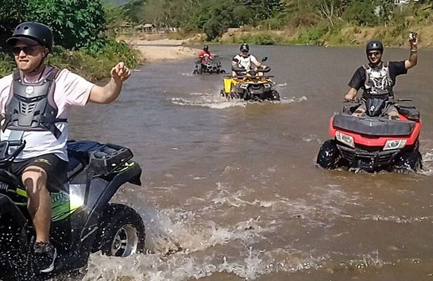 7 Hour Sticky Waterfall and ATV Guided Adventures