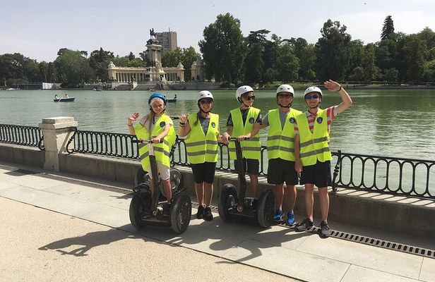 Madrid Segway Tour. Center and Retiro Park.