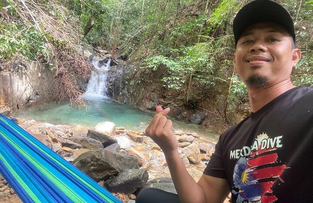 Private Telaga Tujuh Waterfalls and Hidden Blue Pool