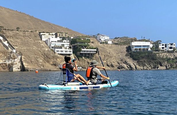 Kayaking and Sandboarding Day Trip in Ancon