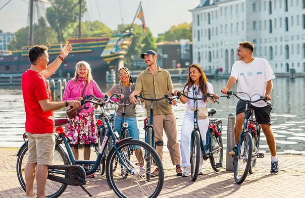 Amsterdam Highlights Bike Tour - Guided in EN/ES/DE/NL
