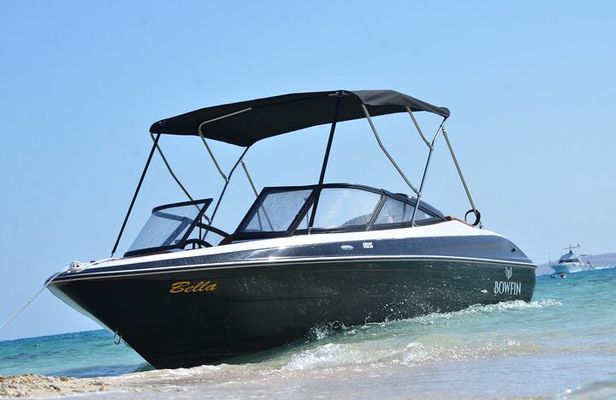 4-Hours Private Speedboat to Orange Island & Snorkeling Hurghada