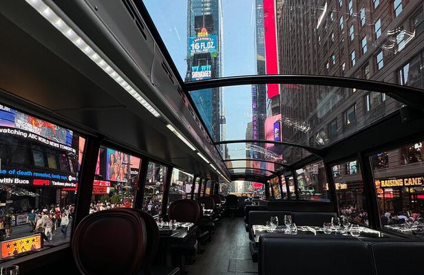 New York City Luxury 6-course Dinner Bus Tour