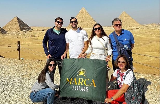Full Day Tour Pyramids of Giza, Sakkara and Memphis From Cairo