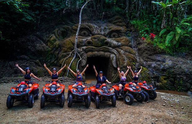 Ubud ATV Quad Bike with Gorilla Cave and Rice Terrace