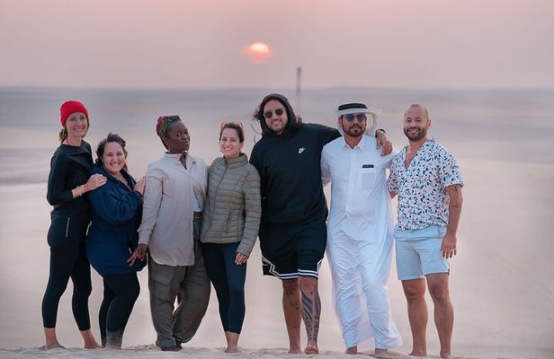 Doha Sharing Desert Safari with Dune Bashing and Sand Boarding