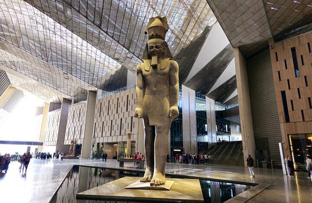Cairo Day Tour to Grand Egyptian Museum, Giza Pyramids & Sphinx