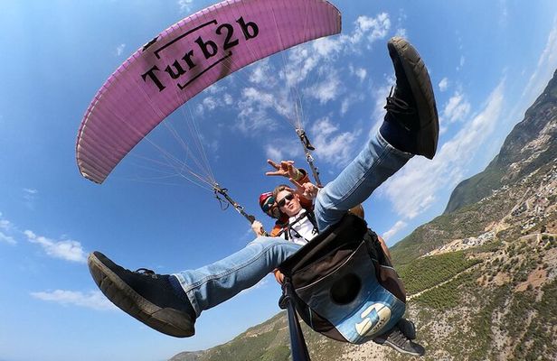 Alanya Paragliding and Transfer wıth Cleopatra Beach
