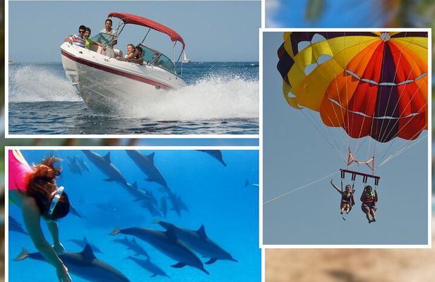 Private Speedboat To Dolphin House With Parasailing - Hurghada