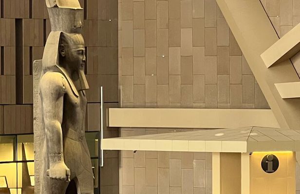 Grand Egyptian Museum the GEM tour and Giza Pyramids 