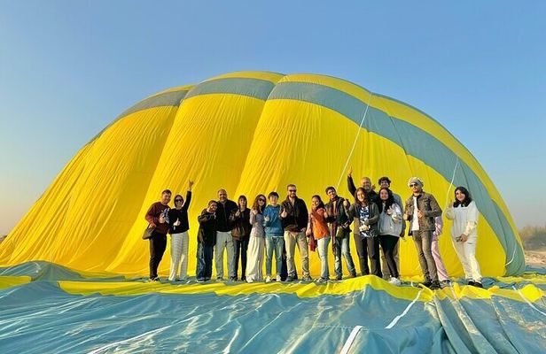 Magical Hot Air Balloon Experience with Refreshments & Transfers