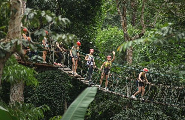 Sky Hawk Zipline Adventure with Optional ATV in Chiang Mai