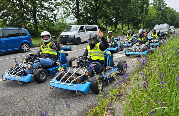 Überland Kart tour in the Hamburg area