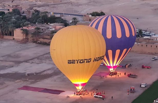 Luxury Hot Air Balloon Ride in Luxor with Transfers Included