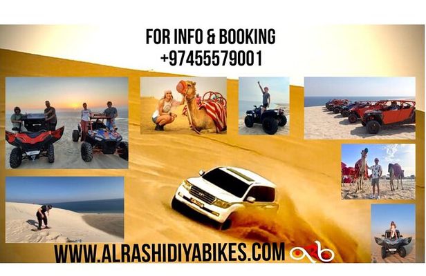 Desert Safari Dune Bashing Camel Ride Sand Surfing Atv or Buggy