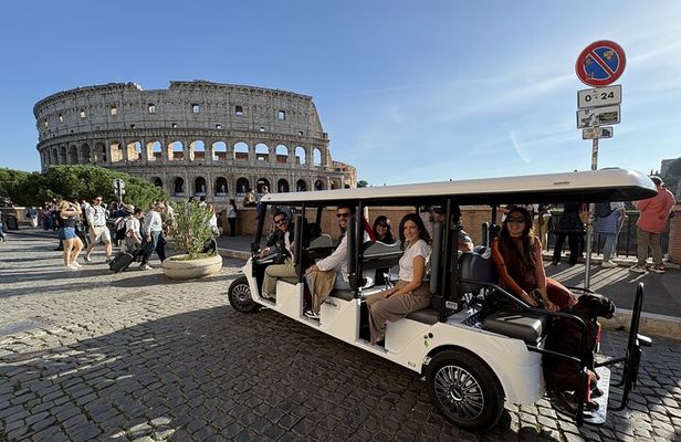 Rome Highlights: Golf Cart Tour with a Local Guide