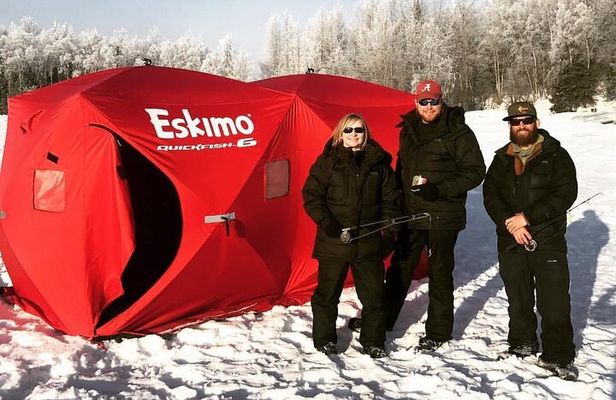 Ice Fishing Experience in Anchorage